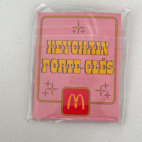 McDonald's - Shania Twain - Cowgirl Pink Cowboy Boots Keychain - Picture 4 of 8